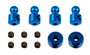 Team Associated RC10 B74 Anti-Roll Bar Hardware (Blue)