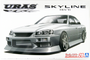 Aoshima - 1/24 URAS ER34 Skyline 25GT-t `01 (Nissan)