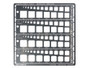 Tamiya - Modeling Template (Square, 1-10mm)  [74156]