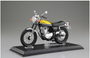 Aoshima - 1/12 Diecast Yamaha SR400 Light Redish Yellow Solid