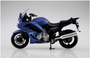 Aoshima - 1/12 Diecast Yamaha Yamaha FJR1300A Mutt Dark Purplish Blue Metallic 1