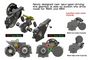 MST RMX 2.0 Spur Rear Gearbox Set / Color: Black