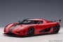 Auto Art 79022  KOENIGSEGG AGERA RS (CHILLI RED/CARBON BLACK/BLACK ACCENTS)