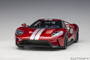 Auto Art 1/18 72943 Ford GT 2017 (Liquid Red with Silver Stripes)