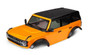 Traxxas 9211X Body, Ford Bronco (2021), Complete, Orange (Painted)