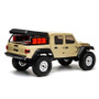 AXIAL 1/24 SCX24 JEEP JT GLADIATOR 4WD ROCK CRAWLER BRUSHED RTR (BEIGE)