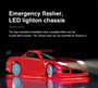 Turbo Racing C71 RTR 1/76 2.4G RWD Mini RC Car Sports Vehicles LED Lights Full Proportional Toys On-Road Models - Red