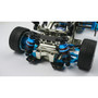 Yeah Racing Aluminum Big Bore Go 80mm Damper Set 2pcs for 1/10 RC Offroad Buggy Blue