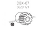 ZD Racing 12T Motor Gear For DBX-07