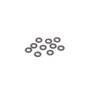 SCHUMACHER - M3 BLACK ALLOY WASHERS 0.75MM (PK10)