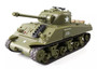 Heng long 3841-01 2.4G 1/30 Scale RC Infrared Battle Tank Sherman M4A3 for children