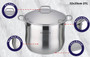 Vicalina 21L large stainless Large  Pot