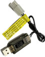 NIMH 6-7 Cells ( 7.2V or 8.4V) USB 1A Charger ( Tamiya plug)