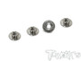 T-Works - 64 Titanium Light Weight Serrated M4 Short Wheel Nuts (4pcs)