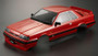 KILLERBODY NISSAN SKYLINE R31 RED PRE-PAINTED