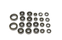 Hobby Station - Chrome Steel Bearing Kit - Tamiya M-08