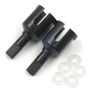 Yeah Racing G45 Steel Front or Rear Diff Outdrive For Tamiya TT-01/ TT-01E Black