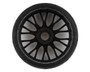 GRP Tires GT - Belted Pre-Mounted 1:8 Tires (Black) w/FLEX Wheel (XM2)