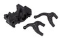 Team Associated RC10B6 Factory Team Laydown Gearbox & Chassis Braces (Carbon Composite)