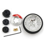 Yeah Racing Aluminum Transimitter Steering Wheel Set - Fits FUTABA / KO / SANWA / FLYSKY / TRAXXAS