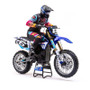 1/4 Promoto-MX Motorcycle RTR, Club MX Blue by LOSI plus Spektrum 5000mAh 7.4v 2S 50C Smart G2 Hardcase LiPo Battery Combo