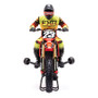 1/4 Promoto-MX Motorcycle RTR, FXR Red by LOSI 