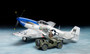 Tamiya 25205 US NA P-51D MUSTANG W/1/4 4X4 Light Vehicle