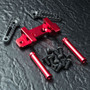 MST alum. adj. front connect mount v.2 (red)