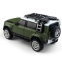 PINECONE FOREST 2402 Diecast Alloy RC Range Rover Defender RTR 1/24 2.4G 4WD RC Car with LED Lights-Green