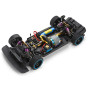 Wltoys 104072 RTR 1/10 2.4G 4WD 60km/h Brushless RC Car Drift On-Road Metal Chassis