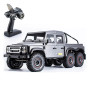 Yikong 1/10 6×6 Pickup Truck Style Crawler with Light & Diff Lock YK6106 (Grey)