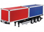 Hercules Hobby 1/14 Twin 20 Foot Container Semi-Trailer Kit For Tamiya Truck  HH-140409