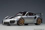 Autoart 78174 1/18 Porsche 911 (991.2) GT2 RS Weissach Package (GT Silver)