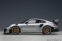 Autoart 78174 1/18 Porsche 911 (991.2) GT2 RS Weissach Package (GT Silver)