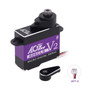 AGFRC - A06CLS V2 3.0KG 20T Titanium Gear Micro RC Servo for Mini Z (PURPLE)