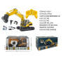 Huina 1535-1 1/14 Electric Excavator With ( Gripper Bit & Rock Breaker) Remote Control Engineering Vehicle