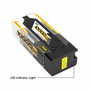 Gens Ace Advanced 10000mAh 15.2V 100C 4S2P HardCase Lipo Battery Pack with EC5