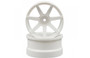 REVED JD7 OFFSET 8 RIM 2 PCS MATTE WHITE FOR 1/10 RC DRIFT [RW-JD7MW8]