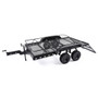 Hobbystation - Double Axle Car Trailer for 1/10th RC Cars (450x260mm bed size)