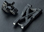 HT Short rear lower arm (4 holes) & wheel hub [210070-1]