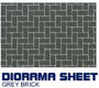 Tamiya Diorama Sheet Stone Gray Brick A [87169]