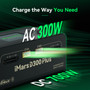 Gens ace iMars D300 Plus Smart Charger | Bluetooth App Control | G-Tech | Dual-Channel | Black