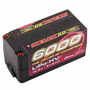 Gens Ace Redline 2.0 4S 15.2V 6000mAh 140C HV Li-Po Hard Case Shorty Battery w/ 5mm Connectors