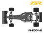 Team Saxo Racing F1-200-V2 1/10 Formula 1 Car Kit