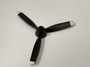 Volantex 2025 NEW RC 3-Blade Propeller for761-11 BF109, 761-12 Spitfire ( 1PCS) can fit old version as well