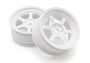 Kyosho 1/10 RAYS TE37V Wheels 5mm Offset White FZD2 2Pcs