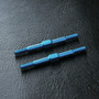Alum. reinforced turnbuckle 3X44 (blue) (2)