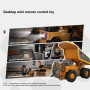 Z6750 1/64 Construction Vehicle 2.4G Mini RC Alloy Forklift