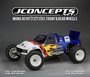 JConcepts Mono - RC10T, T2, T3, GT, Rear Wheel - White