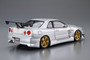 Aoshima 6990 1/24 C-WEST BNR34 SKYLINE GT-R '02(NISSAN)
